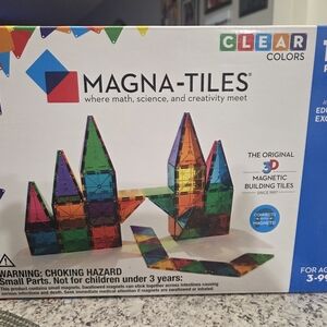 Clear Colors Magnetic Building Set